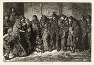 Houseless: Houseless and Hungry by Luke Fildes