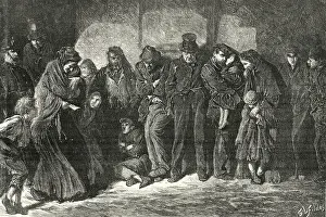 Houseless and Hungry by Luke Fildes