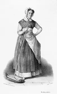 Housemaid: HOUSEMAID WITH BROOM