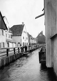 Auer: Houses at the Auer Muehlbach