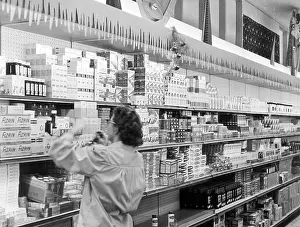 Housewares: Housewares section in US warehouse in Ramstein