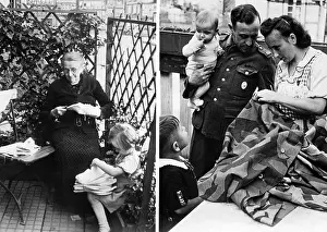 Grandmother: Housewives work from home to help the armament industry, 40s