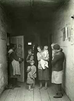 Sanitary: Housing of unemployed people, 1929