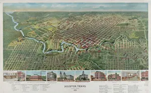 C1892: Houston, Texas (looking south) 1891