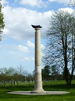 Bill Meadows: Hovercraft Column, Somerleyton, near Lowestoft, Suffolk