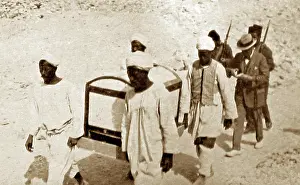 Carnarvon: Howard Carter - artifacts removed from tomb of Tutankhamen