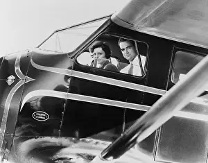 Rs4wnlcgr: Howard Hughes and actress Nancy Carroll just before
