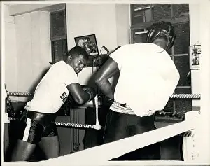 Reno: Howard King training for boxing match, London
