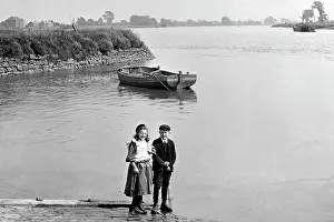 Howden: Howden Dyke River Ouse early 1900s