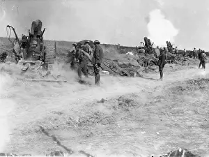 135th: Howitzer battery 1917