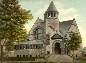 Mich: Hoyt Library. Saginaw