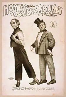 Superstition: Hoyt's comic whirlwind, A brass monkey a satire on superstit