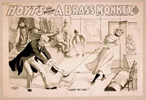Superstition: Hoyt's comic whirlwind, A brass monkey a satire on superstit