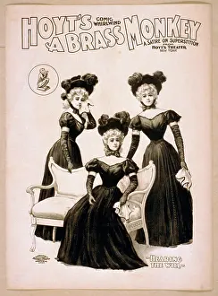 Superstition: Hoyt's comic whirlwind, A brass monkey a satire on superstit