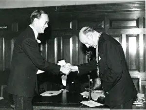 Wilbur: HRH Prince Bernhard of The Netherlands, left, is present