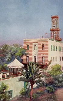 Terraces: H'tel du Nile, Cairo