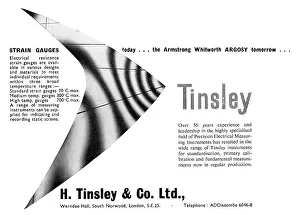 Gauges: H.Tinsley & Co - High Temperature Strain Gauges