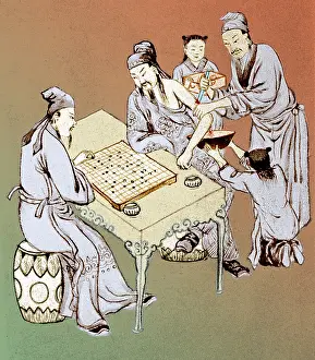 Diversion: Hua Tuo Operating While Patient Plays Go