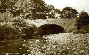 Wharfe: Hubberholme Bridge, North Yorkshire