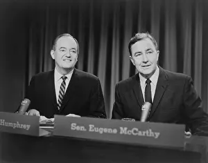 Lcgr1507: Hubert Humphrey and Eugene McCarthy were Minnesota's
