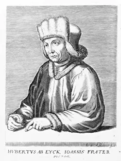 Eyck: Hubert van Eyck, portrait