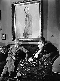 Hubert: Hubert von Meyerinck with his mother