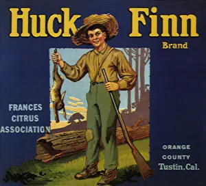 Finn: Huck Finn Fruit Label