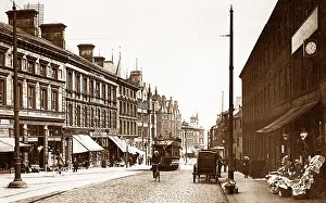 Westgate: Huddersfield Westgate early 1900s