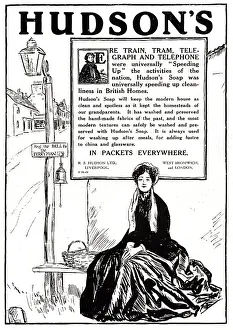 Pleasantly: Hudson's Soap Advertisement