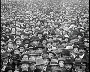 Hear: Huge Irish Crowd Gathering To Hear Michael Collins Speak