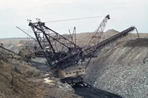 Dunfermline: Huge strip mining machinery consuming the ?