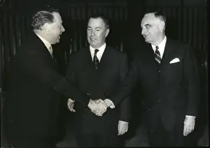 Headquarter: Hugh Gaitskell, G L McDermott and Lucius Clay