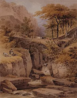 Ffestiniog: Hugh Lloyd's Bridge, near Ffestiniog