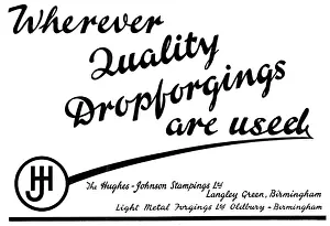 Stampings: Hughes-Johnson Dropforgings
