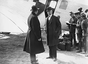 Airports: Hugo Count of Lerchenberg in Munich-Oberwiesenfeld, 1925