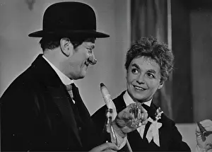 Akademietheater: Hugo Gottschlich and Inge Konradi in the Karl Valentin