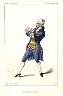 Dollet: Hugues Bouffe in Leonard le Perruquier, 1846