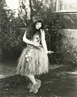 Hula: Hula dancing in the backyard -