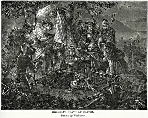 Zwingli: Huldrych Zwingli - death - Second War of Kappel