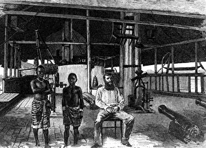 Hang: The hulk of the Woermann in Cameroon