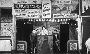 Sideshows: HULL FAIR SIDESHOW/1958