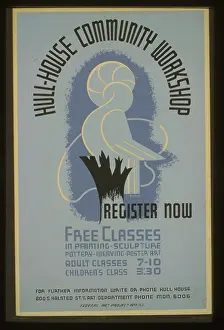 Budding: Hull-House community workshop Register now : Free classes in