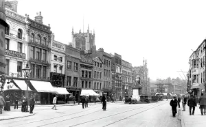 Humberside: Hull, Market Place 1903