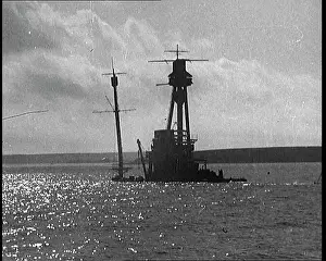 Scuttled: The Hulls of German Warships Scuttled In Scapa