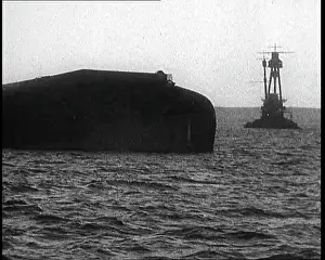 Scuttled: The Hulls of German Warships Scuttled In Scapa