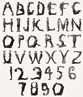 Bending: Human Alphabet 1897