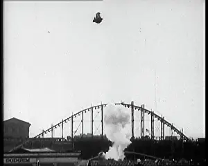 Cannonball: A Human Cannonball Flying Through the Air