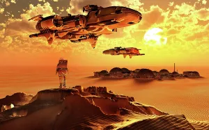 Spaceflight: A human colony on an exoplanets surface