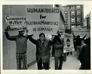 Minorities: Human rights demonstration, Columbia University, USA