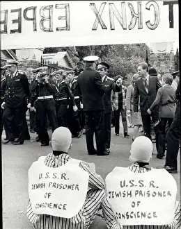Shouted: Human rights demonstration in Highgate Cemetery, London